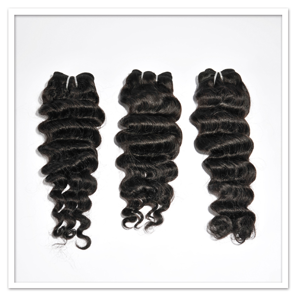 deep wave human hair extensions lp125